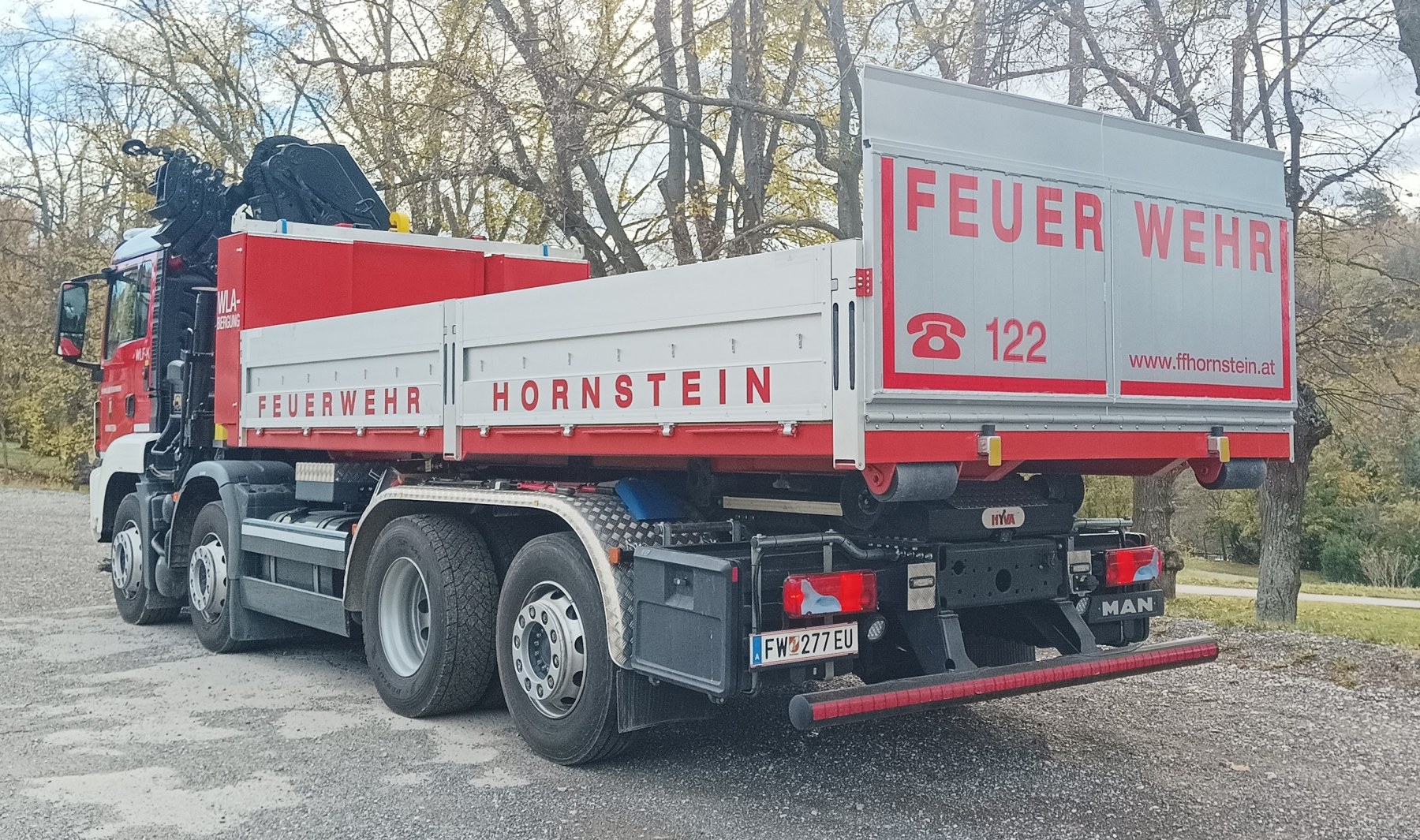WLF-K – Wechselladerfahrzeug der Freiwilligen Feuerwehr Hornstein