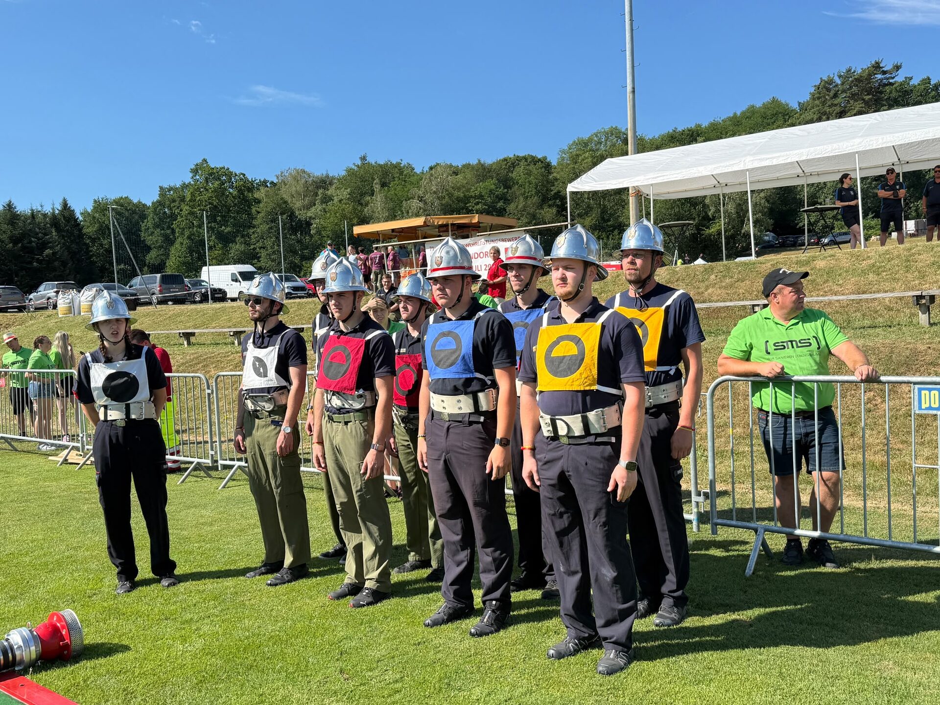 Wettkampfgruppe der Freiwilligen Feuerwehr Hornstein